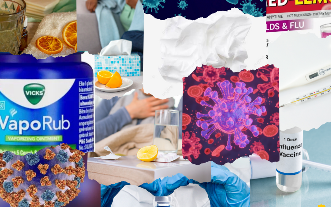 Flu, phlegm and fears.